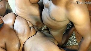 Curvy Ebony Stepmom Seduces Me for Intense Doggystyle Action