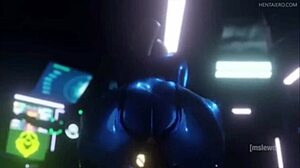 Anime 3D Hentai Blowjob And Sex!