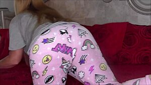 Watch This MILF Finger Herself in Pajamas?