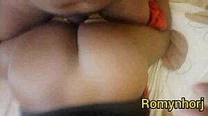 Intense Interracial Fuck with Carioca's Shaved Pussy