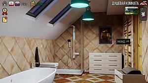 Hey, check this gameplay where big cock friend cums in whore's pussy!