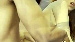 Bisexual Girls SHARE the PLUMBER'S BBC COCK