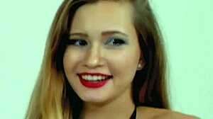 Two horny blonde teens with big tits dive into muff licking and ass play