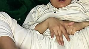 Blue Amateur Starts His Day With A Good Squirt Here On Xvideos 2024