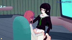 Marika Kato and Chiaki Kurihara Crave Intense Lesbian Futanari Play