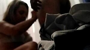 Why does this blonde amateur give such an enticing blowjob?