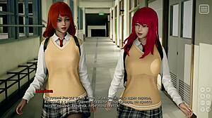 Complete gameplay of my bully is my lover part 1 with blonde slut in missionary and cowgirl