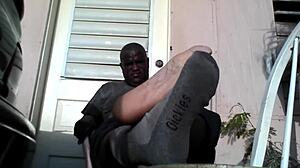bear black master, do you need a slave to worship your big feet after work?
