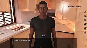 Alex Watches Indian Landlady's Nude Yoga Poses