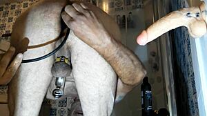 Hey, wanna see wild gay solo anal action in this amateur clip?