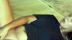 Bruna Santiny Sucks Big Black Cock