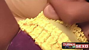 Super Mulata Agatha Moreno Goes Wild in Hot Interracial Action with Frotinha