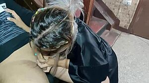 spying on stepbrother leads to unexpected encounter