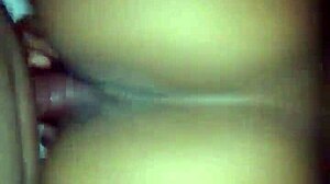 Intense POV gay strapon action.