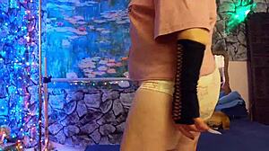 Hotwife Steffi's Huge Pussy Lips Masturbated in Anime Photoshoot!