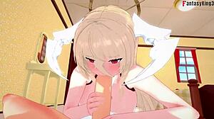 Implacable Giving Blowjob In Azur Lane!
