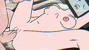 TV woman blows cameraman in wild animation!