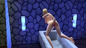 gwen gets golden shower power in wicked whimsville! 😂