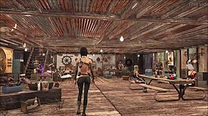 I admire Chyler Leigh as a top model in Fallout 4 fashion.