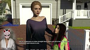 Busty Milfs Race In Sexy Stockings For Intense Action