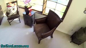 Petite Lesbian Goes Down Hard in Wild Oral Action!