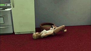 gwen gets golden shower power in wicked whimsville! 😂