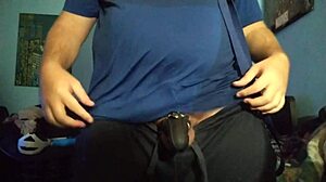 i use my chastity cage for self-pleasure