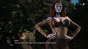 Busty Alien With Big Cock Wants Action! Can I Lick And Fuck Her Pussy In 3D Porn Games?