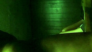 interracial couple engages in passionate sex on that date