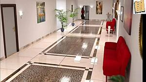 wife and stepmother get erotic in this hentai anime 😏