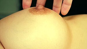 Close-Up Nipple Massage And Licking