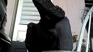 bear black master, do you need a slave to worship your big feet after work?
