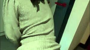 Latina beauty shaves her perfect pussy to drive you wild