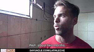 Latinleche - Latino Renovator Offers Extra Cock Sucking Service