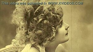 Vintage erotic animation with steamy retro vibes