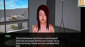 My New Family 82: Redhead Teen's Intriguing Ass And Tits Adventure