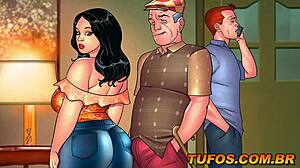 unwanted guest papito fucks the crazy father-in-law in erotic gay action 😏