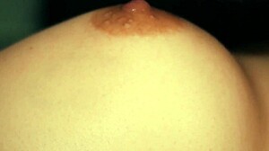 Close-Up Nipple Massage And Licking