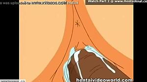 Sexy Hentai Anal Sex In Anime Style