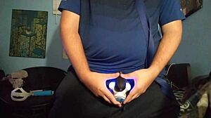 i use my chastity cage for self-pleasure