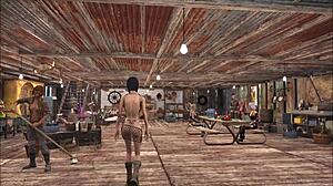 I admire Chyler Leigh as a top model in Fallout 4 fashion.