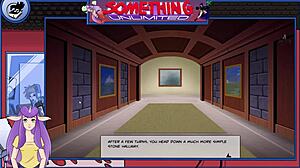 redhead bodybuilder with big tits in game