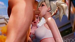 Overwatch SFM Compilation with Slayed Coom Kittyyevil Bewyx X V Cumshots