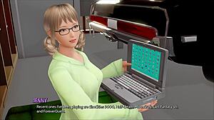 Ripples Gameplay 4. rész: Gömbölyű érett nő szakadt ruhában mocskosan beszél