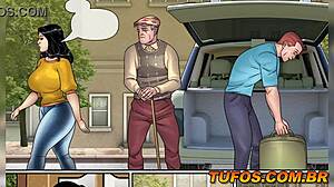 unwanted guest papito fucks the crazy father-in-law in erotic gay action 😏