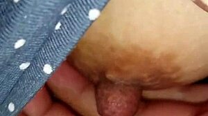 Japanese wife with sensitive nipples