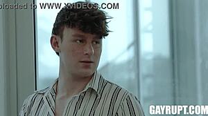 Eat my ass, dale savage! Eric charming bends over for monster cock