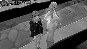 I made a wonderful fucking life in Sims 4 parody.