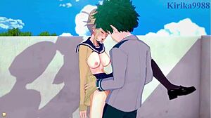 Himiko Toga And Izuku Midoriya Intense Sex