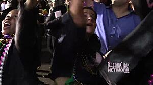 Wow! Girls Strip Naked on Bourbon Street and Hotel Room!